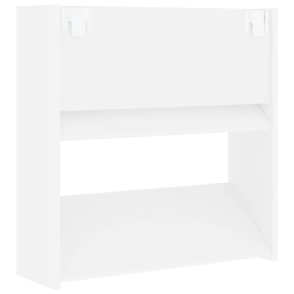 Armoires à chaussures murales 4 pcs blanc bois d'ingénierie - XIOS