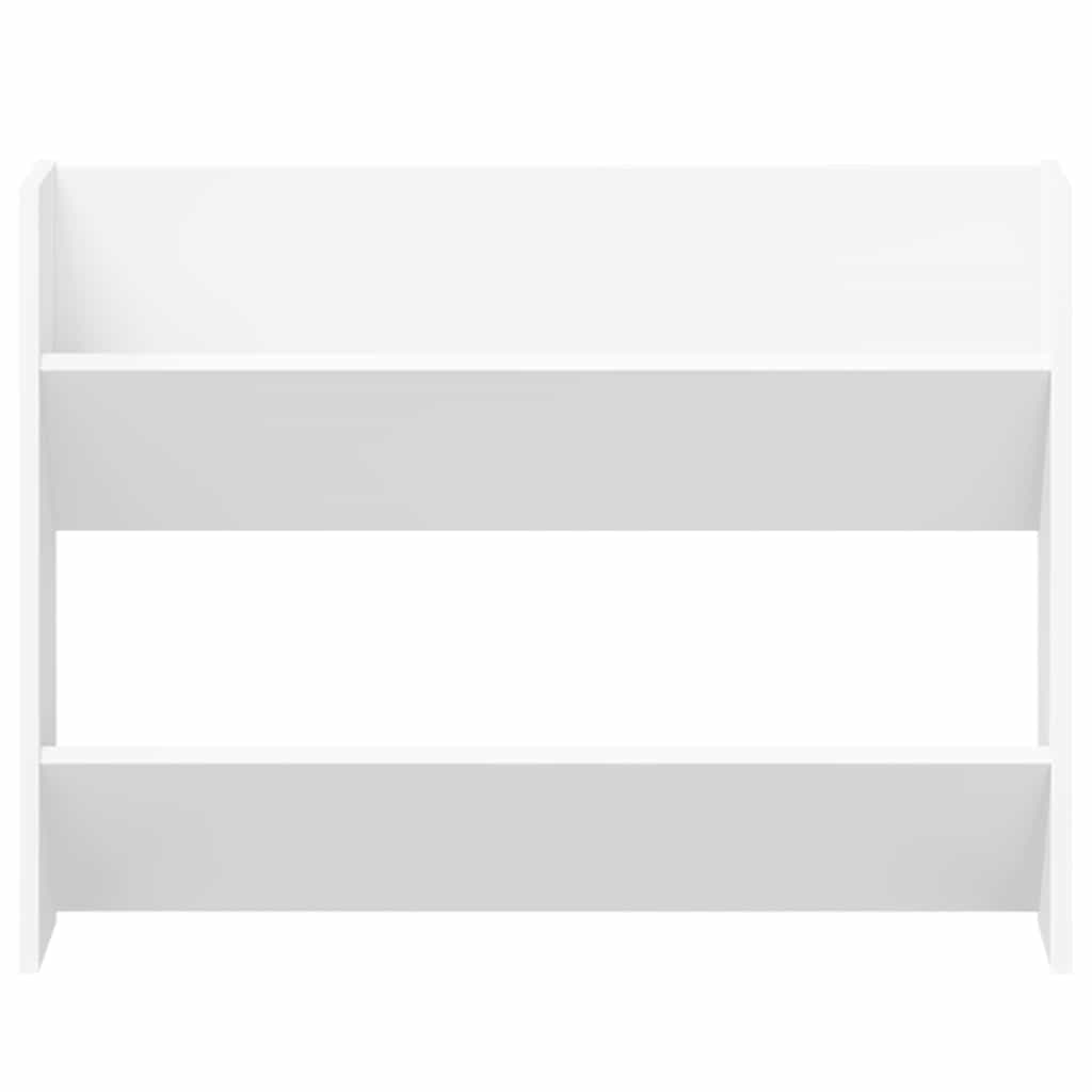 Armoire à chaussures murale Blanc 80x18x60 cm Aggloméré - XIOS