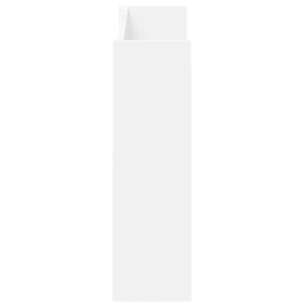 Armoire à chaussures murale Blanc 80x18x60 cm Aggloméré - XIOS