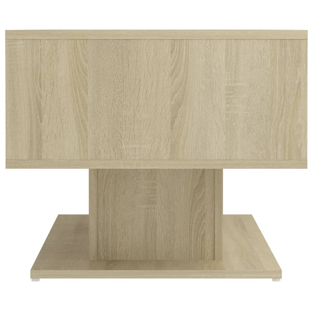 Table basse chêne sonoma 103,5x50x44,5 cm bois d'ingénierie - XIOS