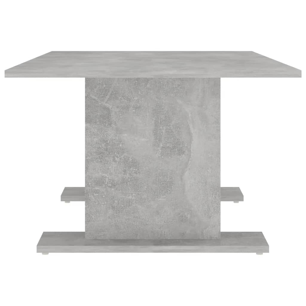 Table basse gris béton 103,5x60x40 cm bois d'ingénierie - XIOS