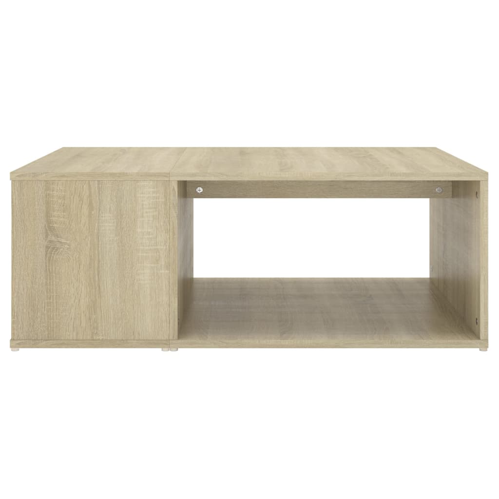 Table basse chêne sonoma 90x67x33 cm bois d'ingénierie - XIOS