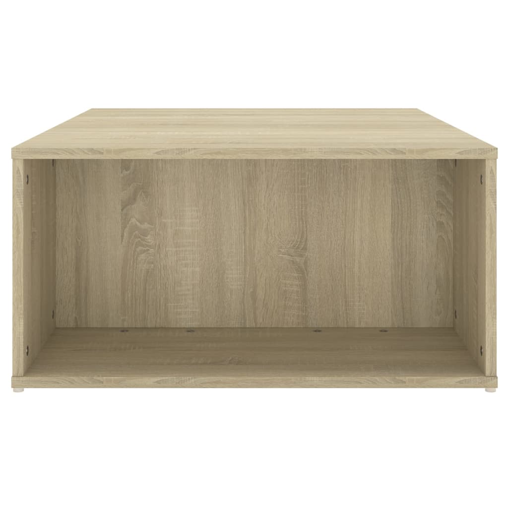 Table basse chêne sonoma 90x67x33 cm bois d'ingénierie - XIOS