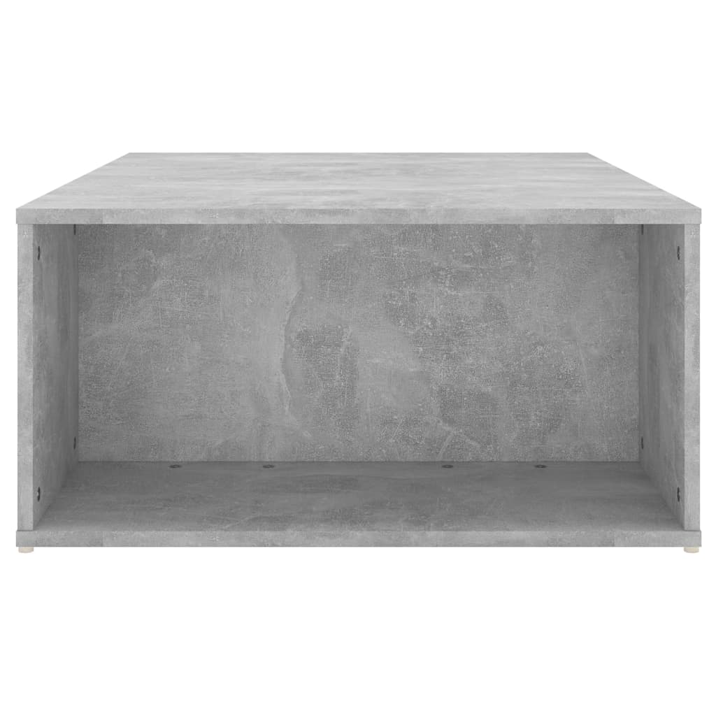 Table basse gris béton 90x67x33 cm bois d'ingénierie - XIOS