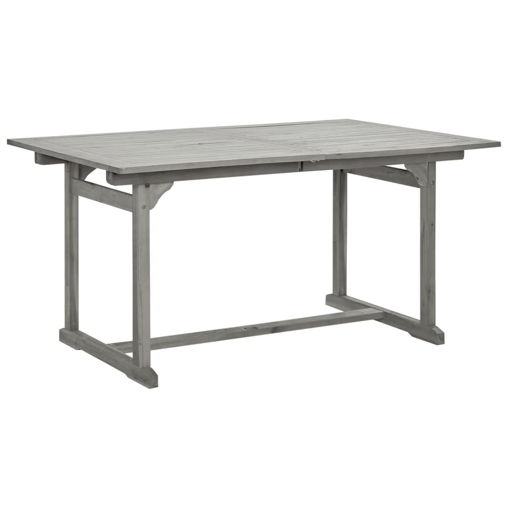 Ensemble à manger de jardin 7 pcs Bois d'acacia massif