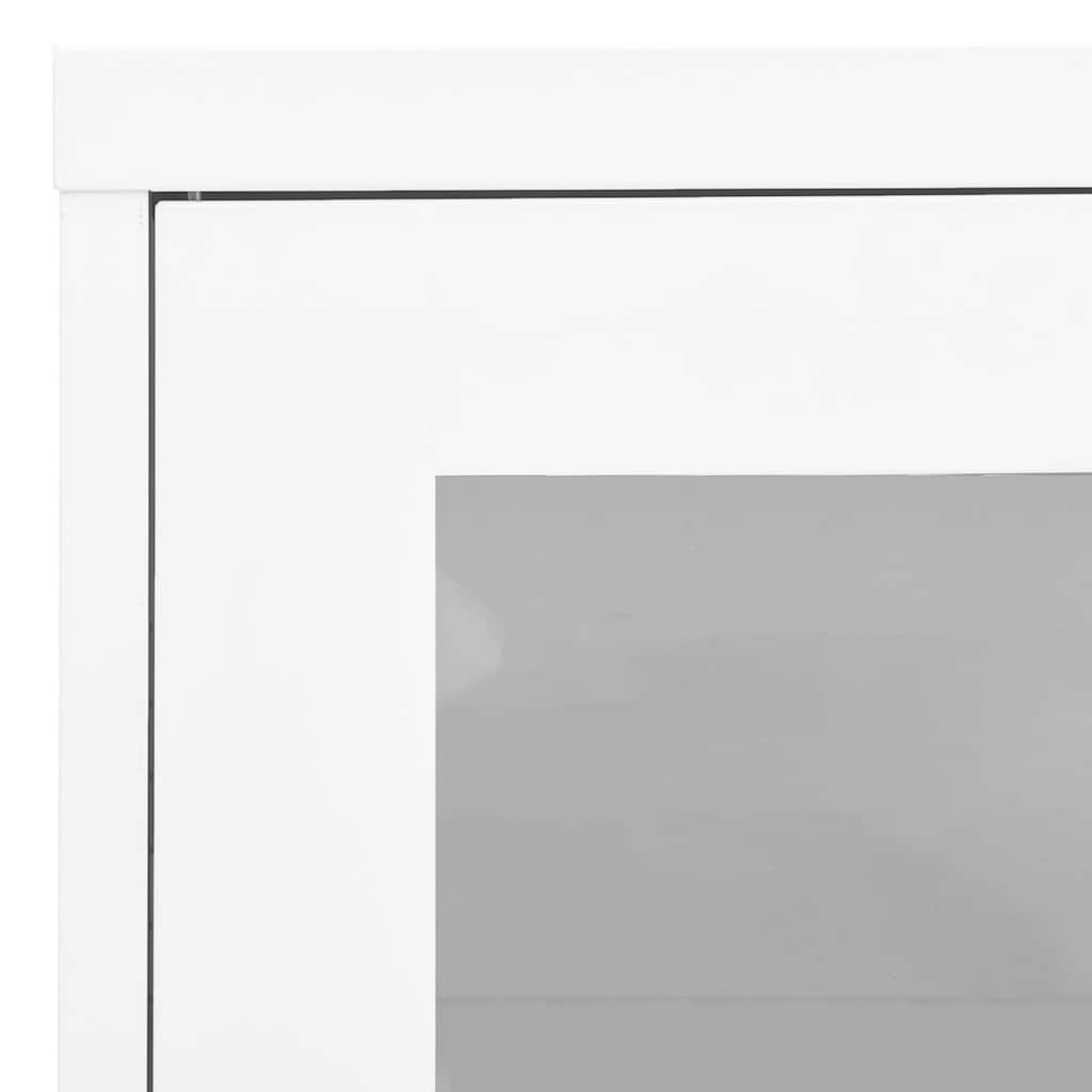 Armoire de bureau Blanc 90x40x70 cm Acier - XIOS