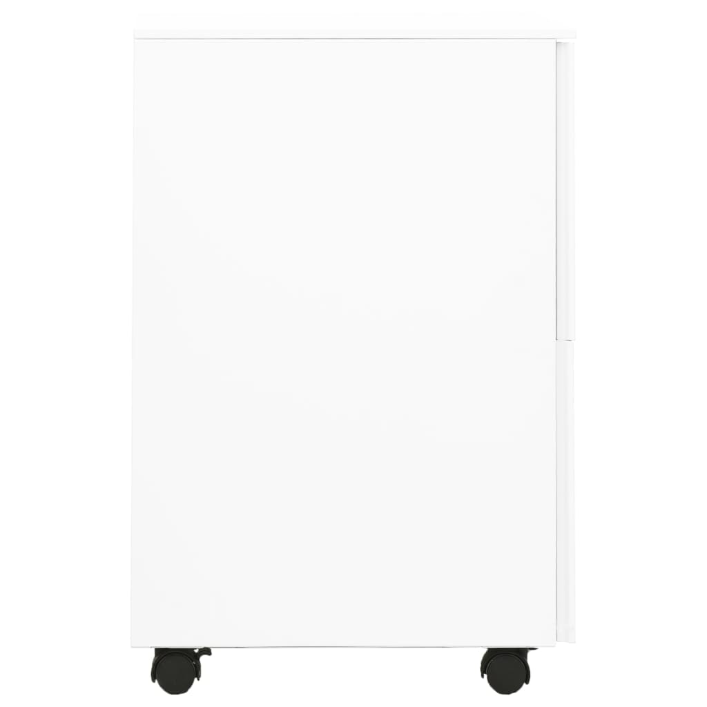 Classeur mobile Blanc 39x45x67 cm Acier - XIOS
