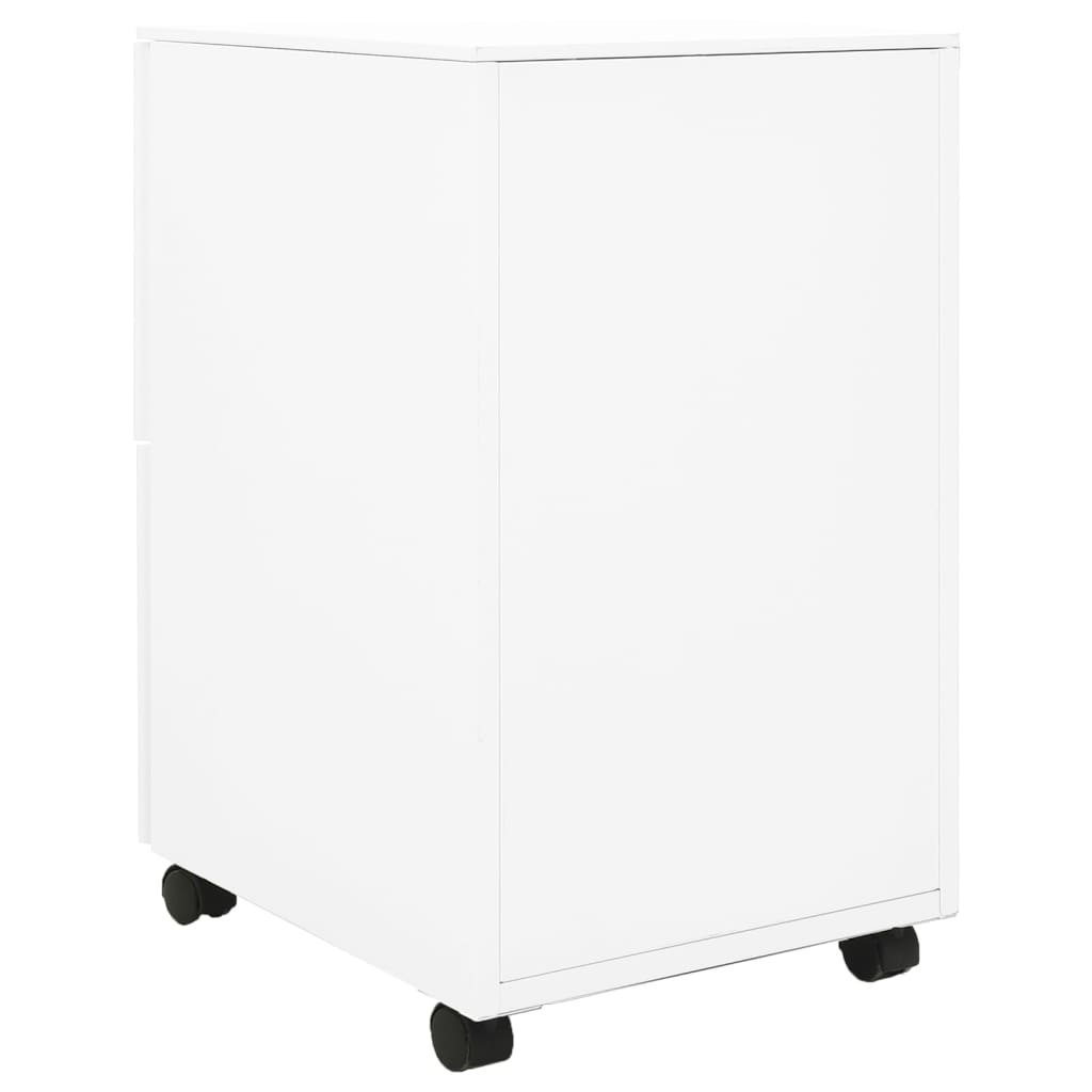 Classeur mobile Blanc 39x45x67 cm Acier - XIOS
