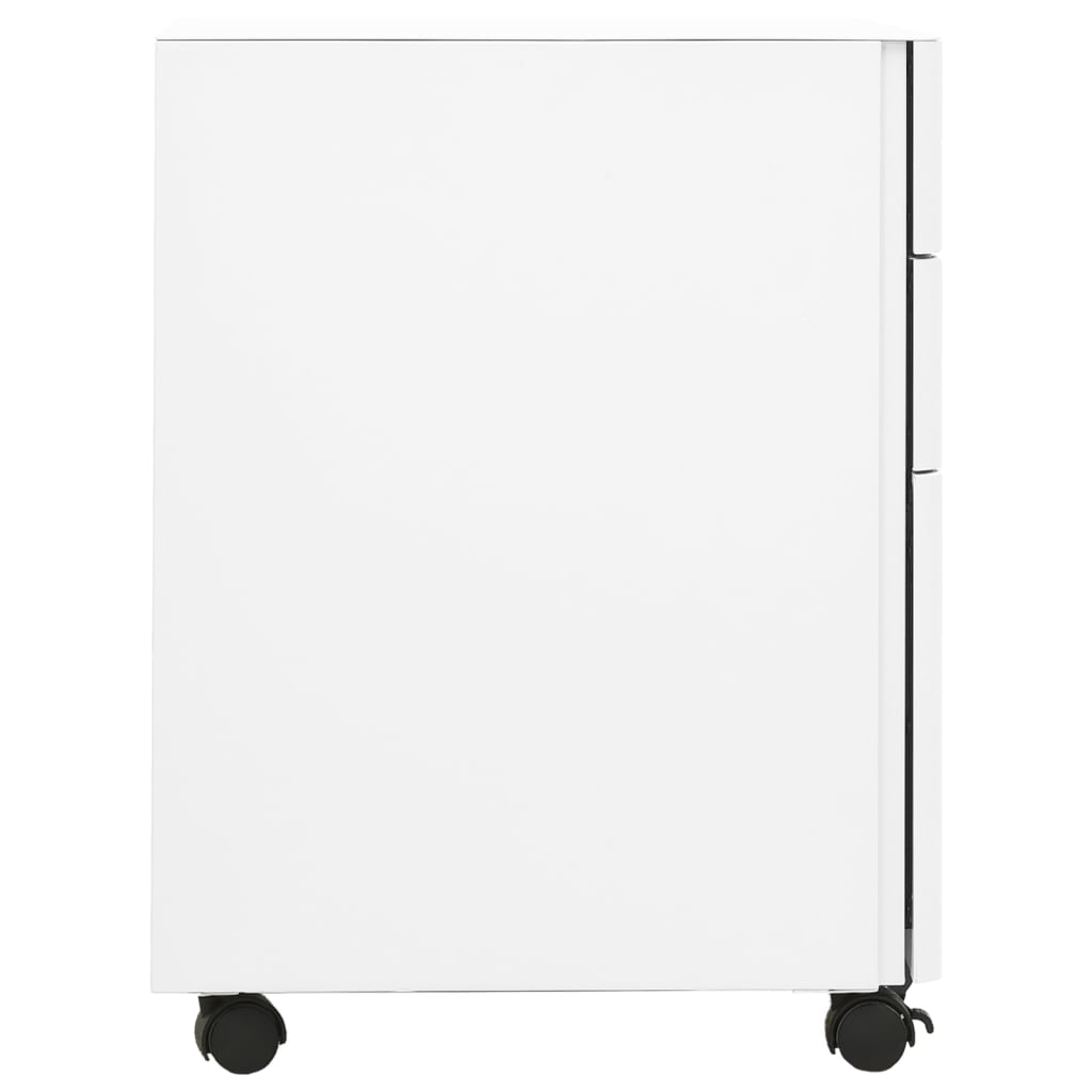 Classeur mobile Blanc 30x45x59 cm Acier - XIOS