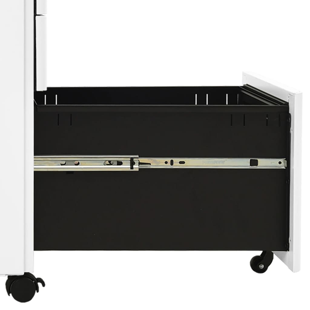 Classeur mobile Blanc 30x45x59 cm Acier - XIOS