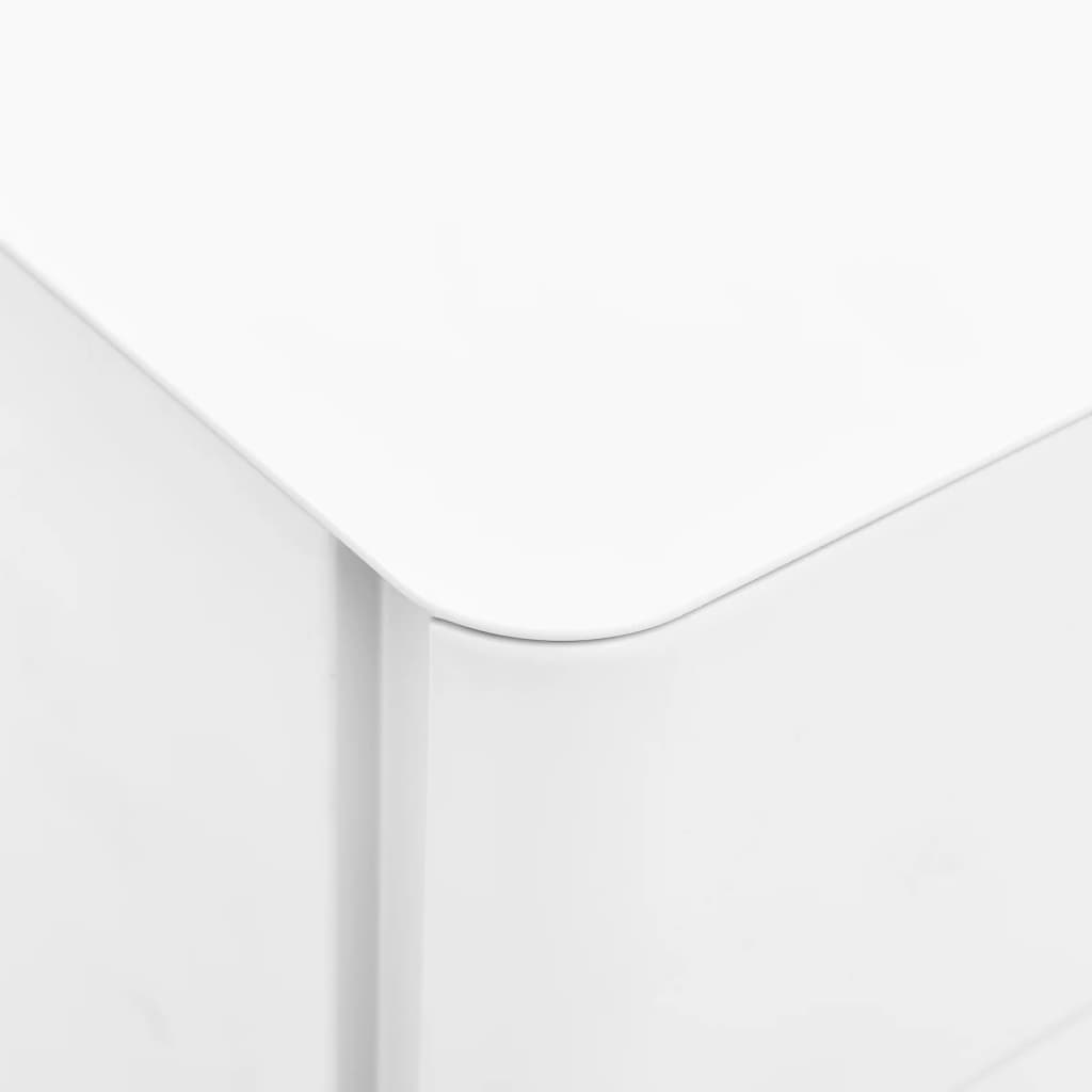 Classeur mobile Blanc 30x45x59 cm Acier - XIOS
