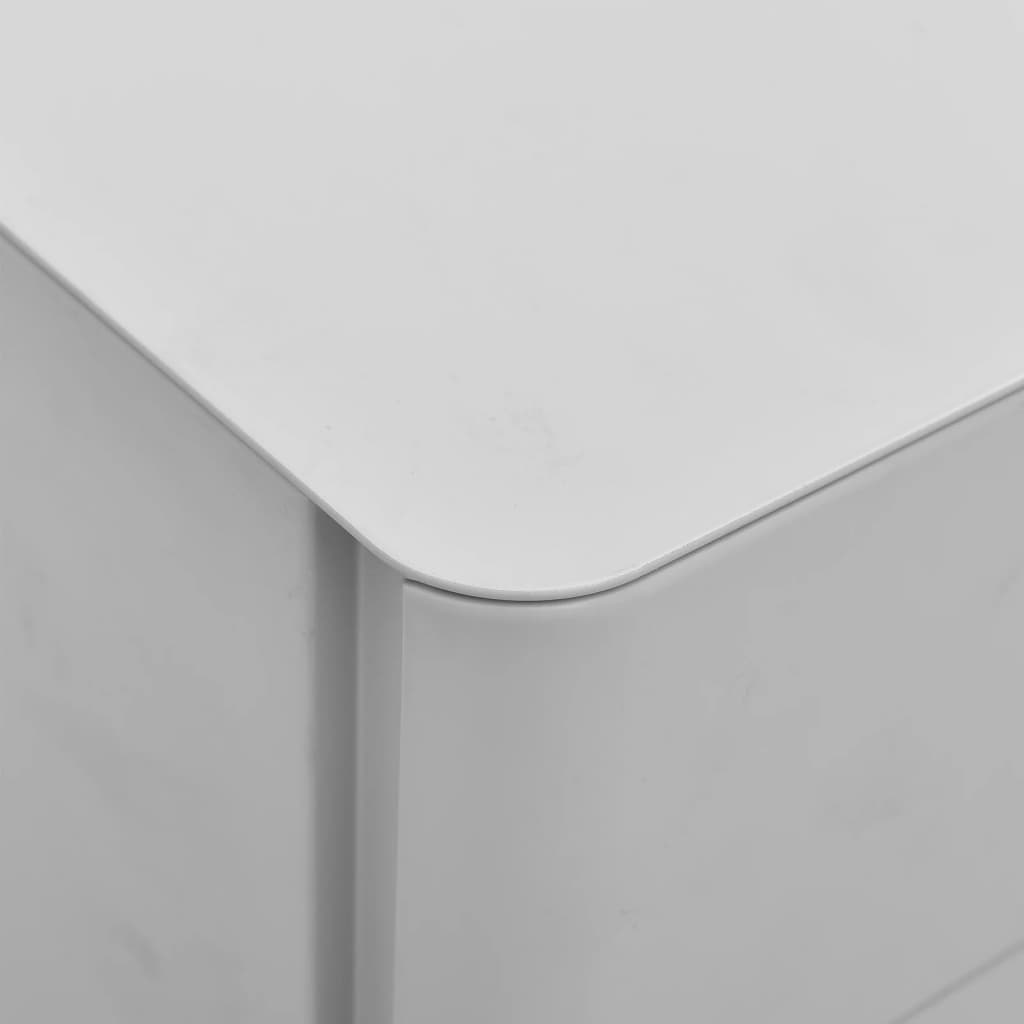 Classeur mobile Gris clair 30x45x59 cm Acier - XIOS