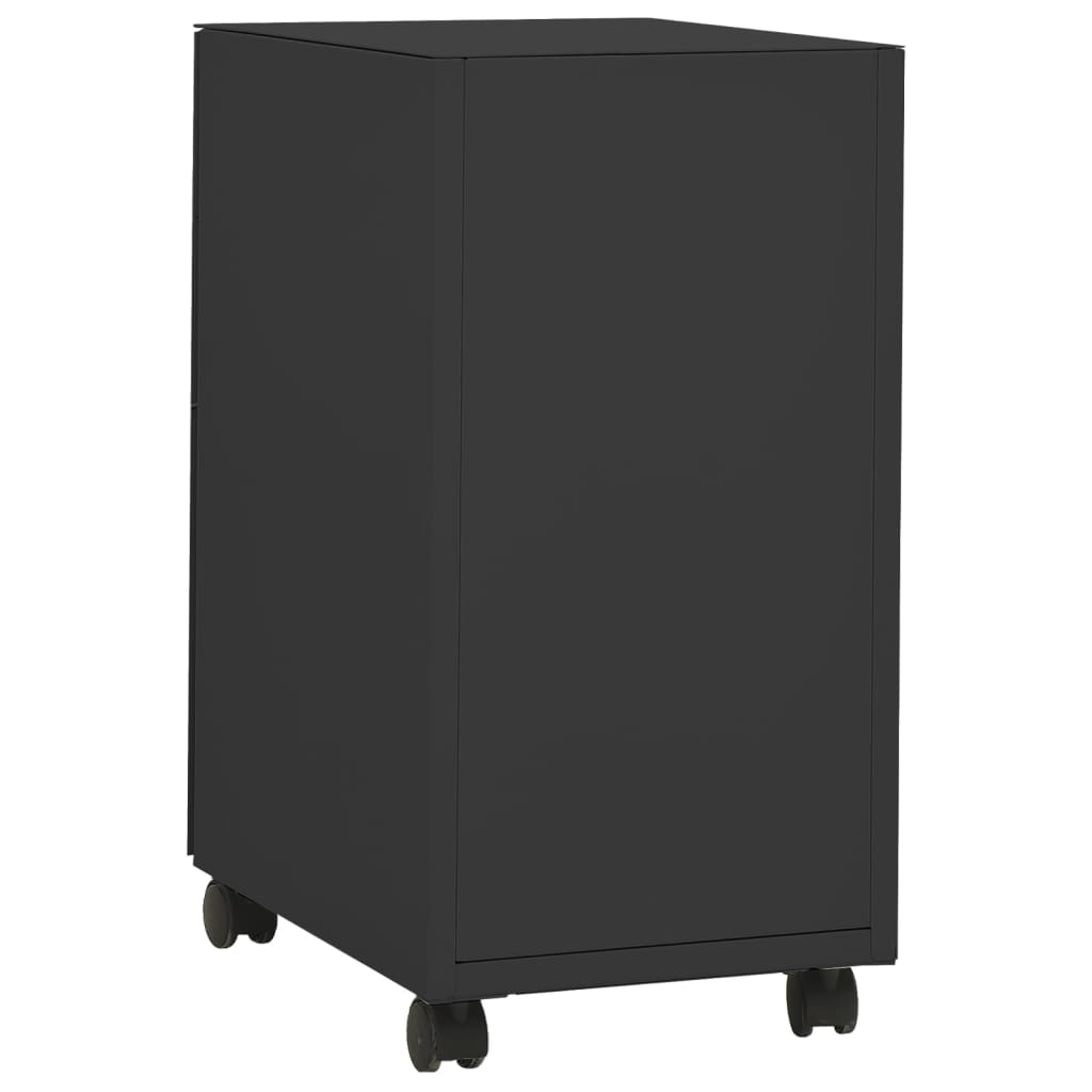Classeur mobile Anthracite 30x45x59 cm Acier - XIOS
