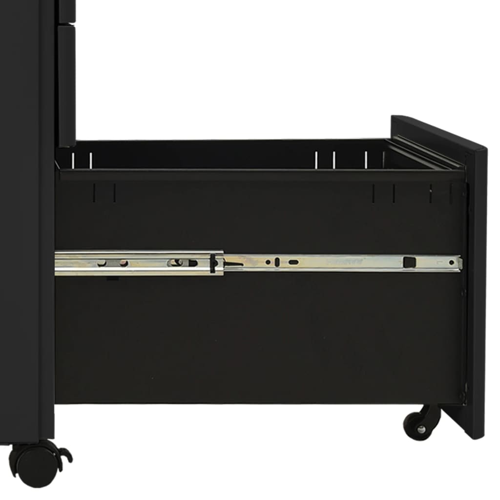 Classeur mobile Anthracite 30x45x59 cm Acier - XIOS