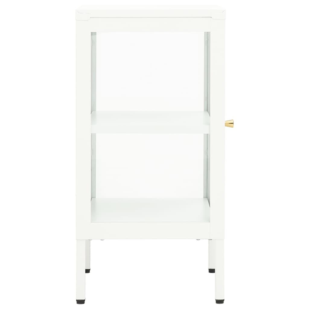 Buffet 38x35x70 cm Métal et verre - XIOS