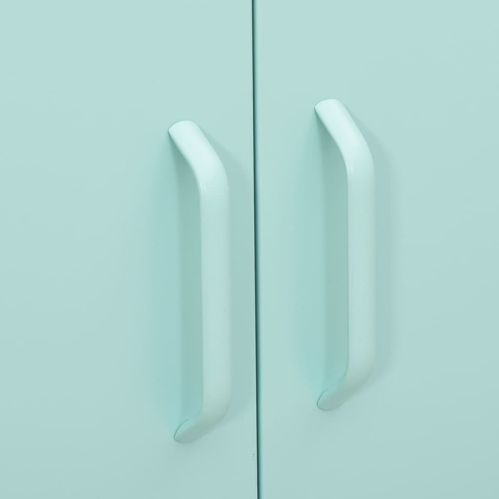 Armoire de rangement Vert menthe 80x35x101,5 cm Acier - XIOS