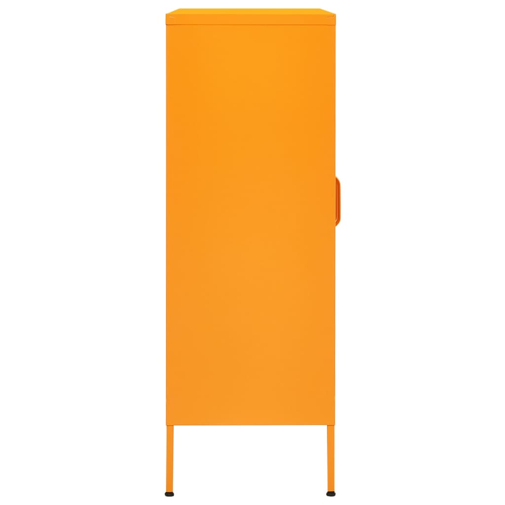 Armoire de rangement Jaune moutarde 80 x 35 x 101,5 cm Acier - XIOS