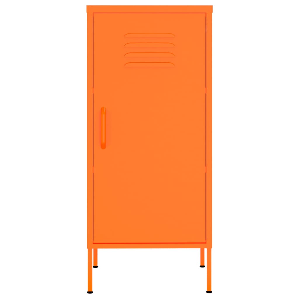 Armoire de rangement Orange 42,5x35x101,5 cm Acier - XIOS