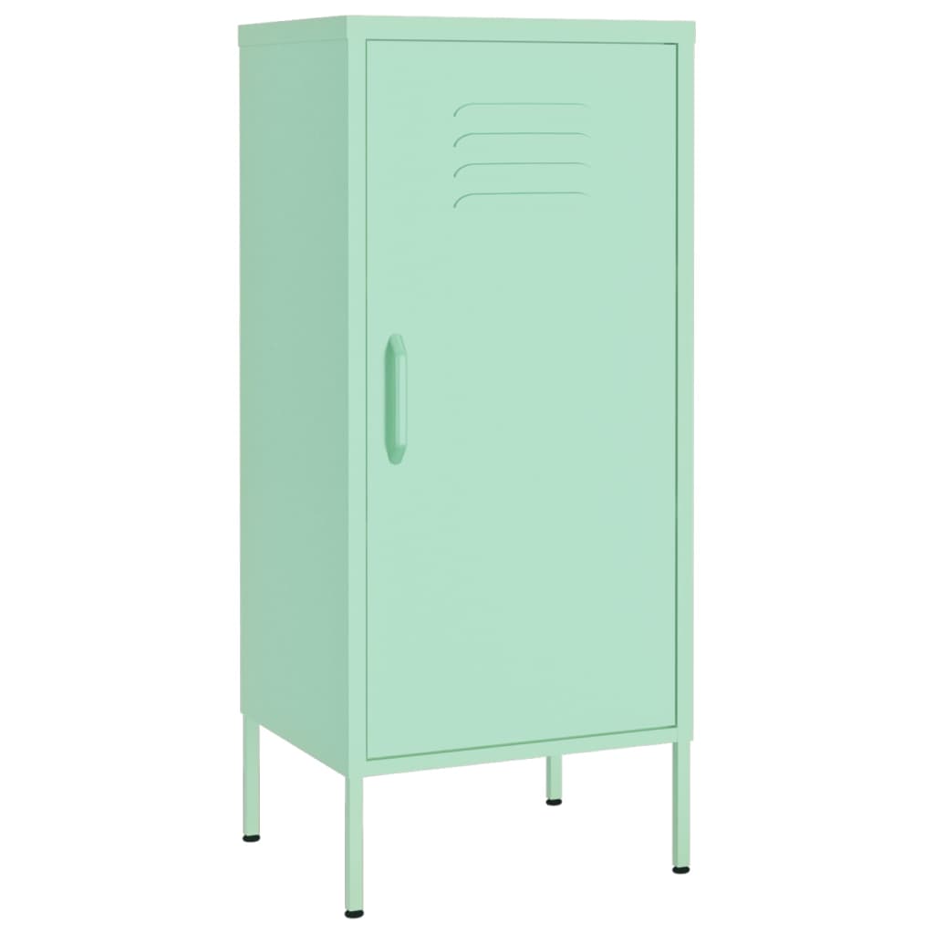 Armoire de rangement Vert menthe 42,5x35x101,5 cm Acier - XIOS