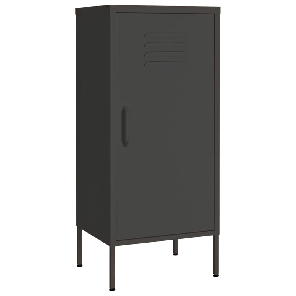Armoire de rangement Anthracite 42,5x35x101,5 cm Acier - XIOS