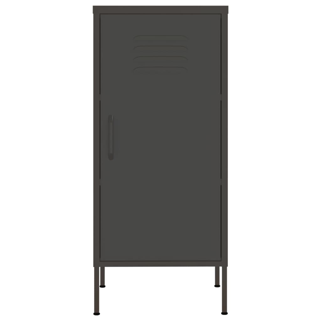 Armoire de rangement Anthracite 42,5x35x101,5 cm Acier - XIOS