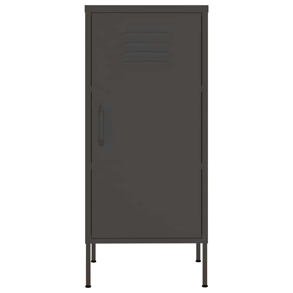 Armoire de rangement Anthracite 42,5x35x101,5 cm Acier - XIOS