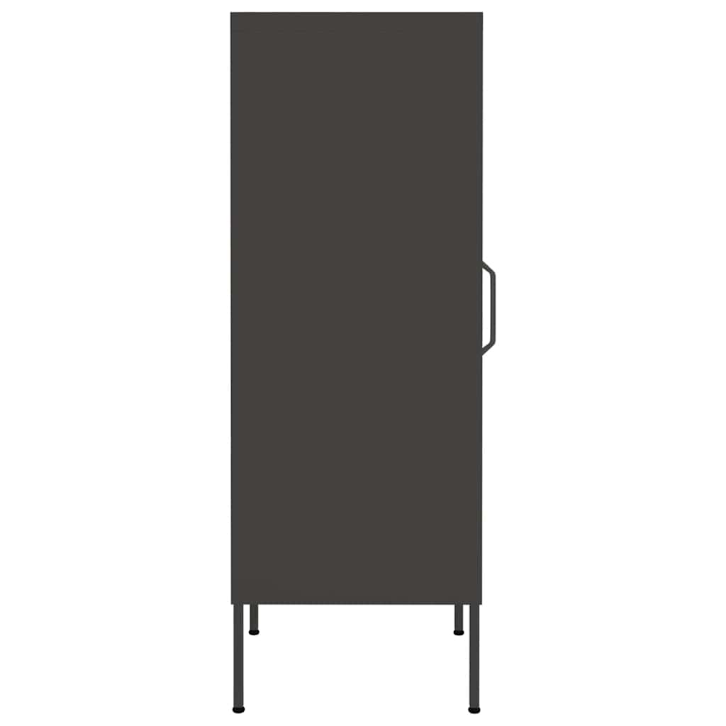 Armoire de rangement Anthracite 42,5x35x101,5 cm Acier - XIOS
