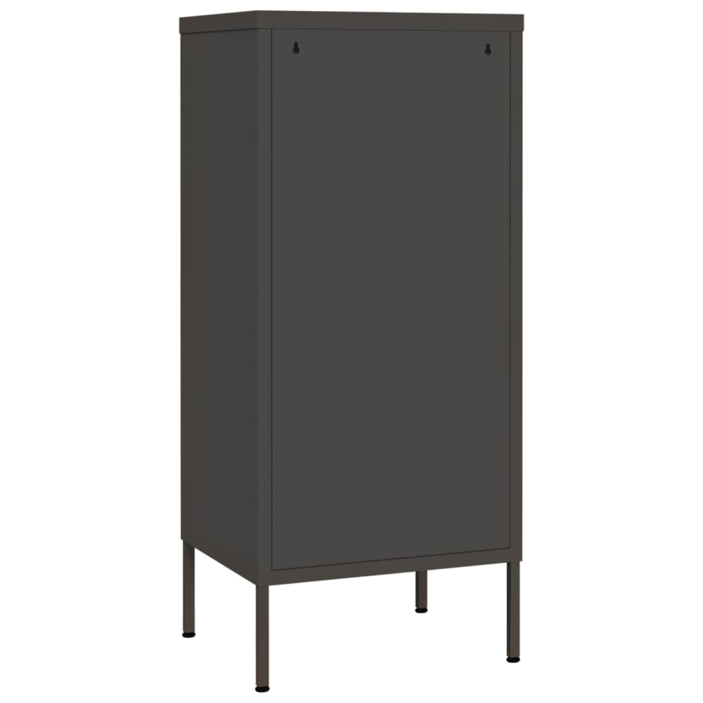 Armoire de rangement Anthracite 42,5x35x101,5 cm Acier - XIOS