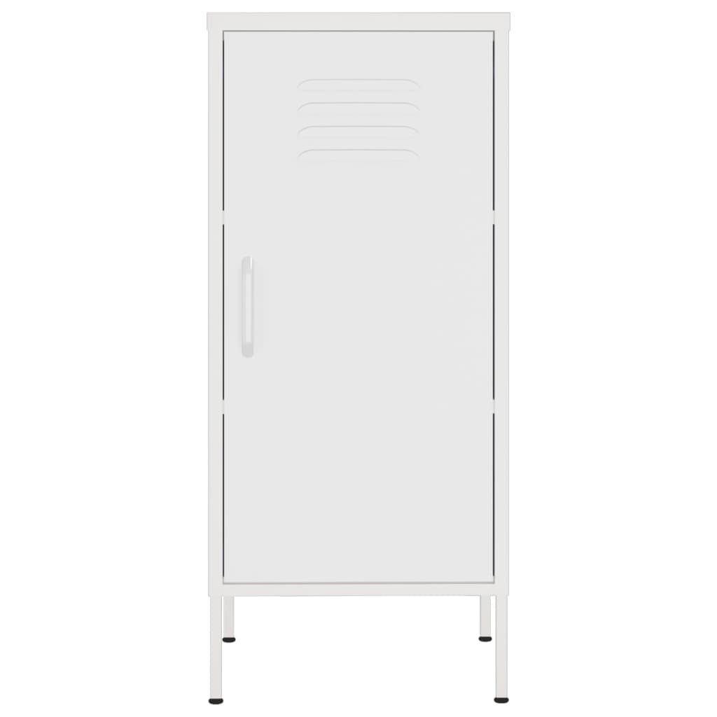 Armoire de rangement Blanc 42,5x35x101,5 cm Acier - XIOS