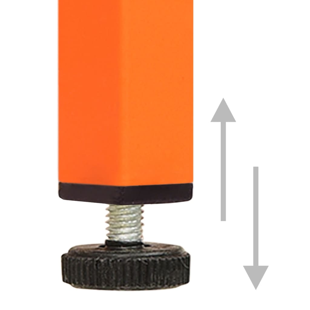 Meuble TV Orange 105x35x50 cm Acier - XIOS