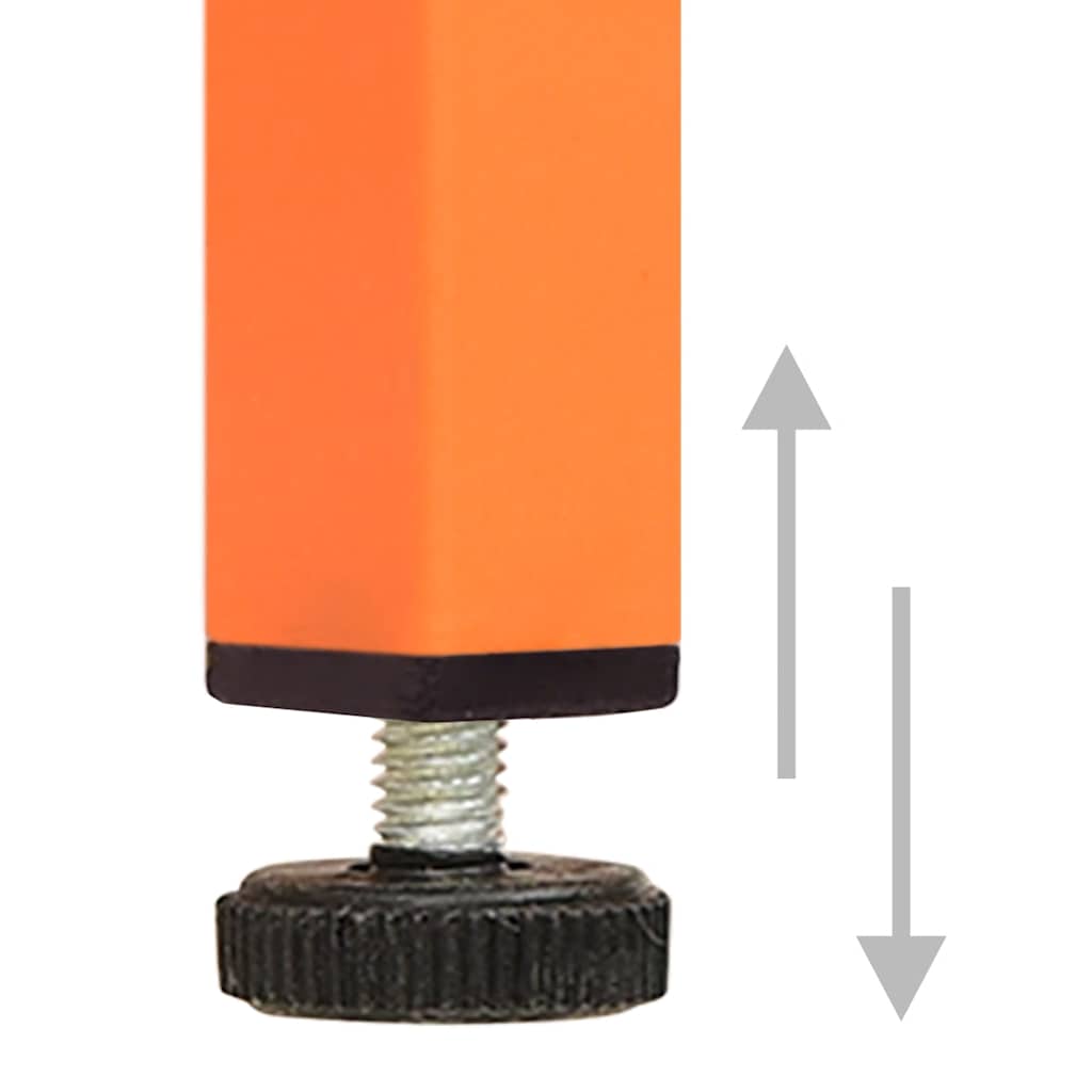 Garde-robe Orange 90x50x180 cm Acier - XIOS