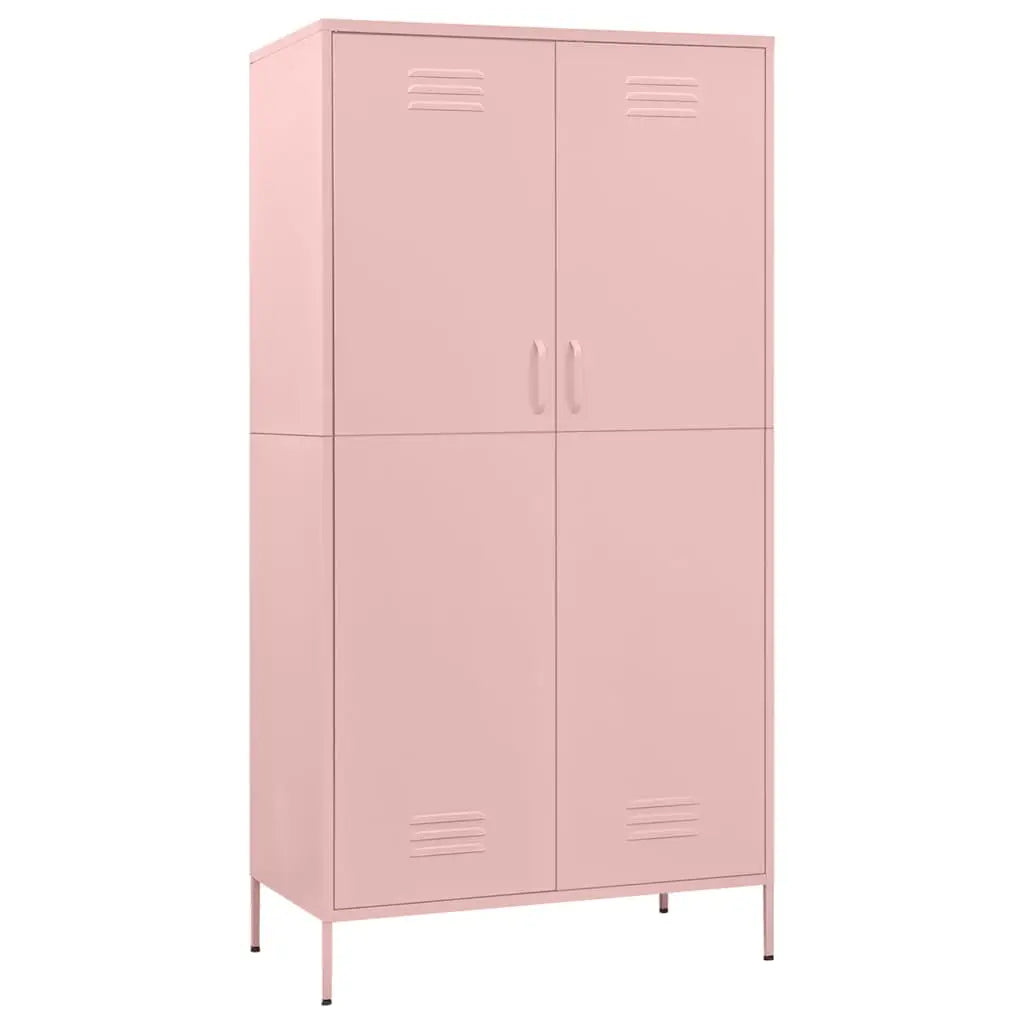 Garde-robe Rose 90x50x180 cm Acier - XIOS