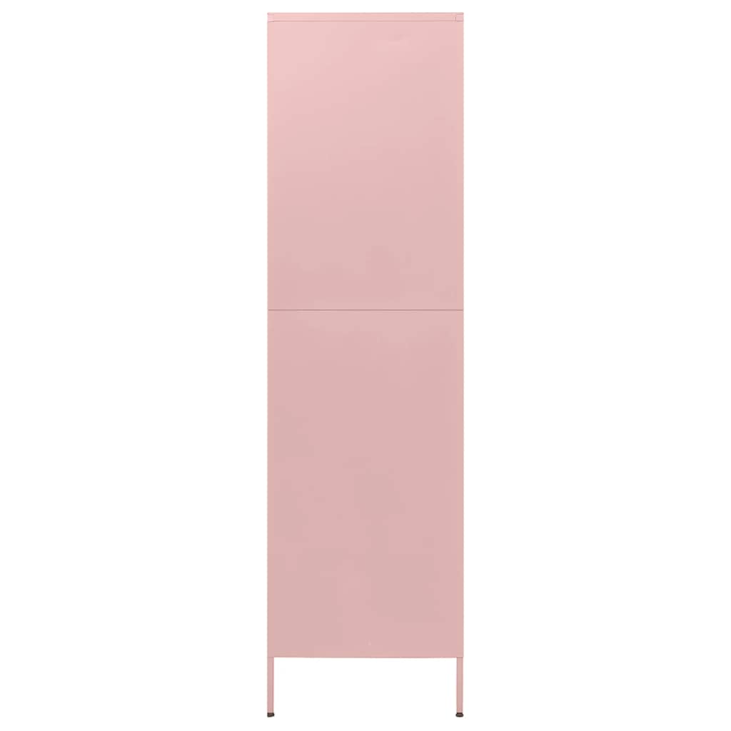 Garde-robe Rose 90x50x180 cm Acier - XIOS