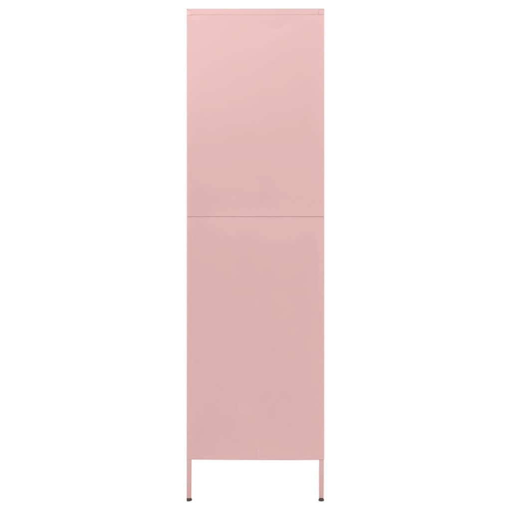 Garde-robe Rose 90x50x180 cm Acier - XIOS