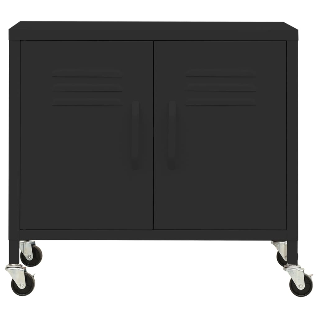 Armoire de rangement Noir 60x35x56 cm Acier - XIOS