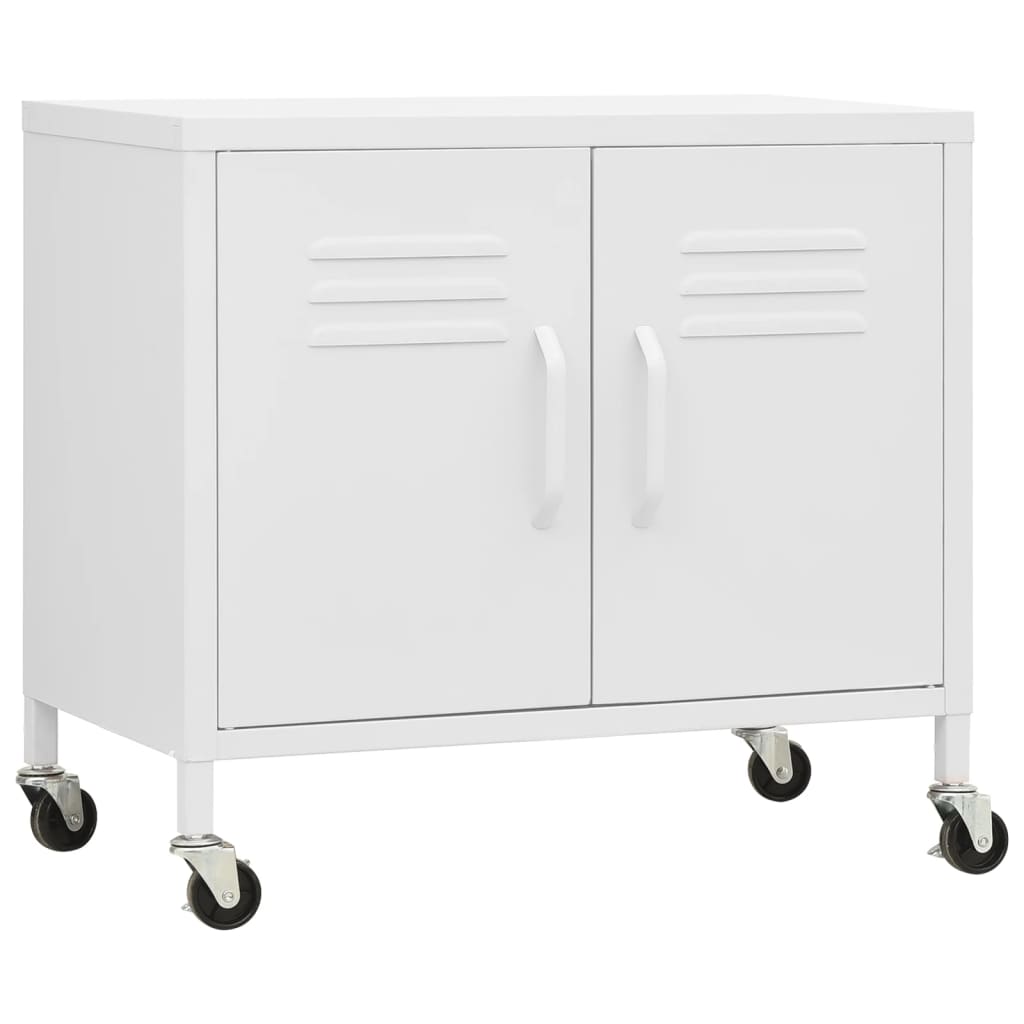 Armoire de rangement Blanc 60x35x56 cm Acier - XIOS