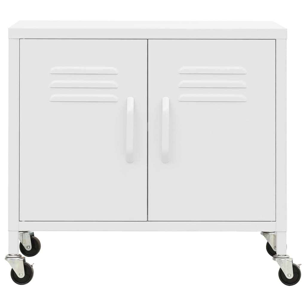 Armoire de rangement Blanc 60x35x56 cm Acier - XIOS