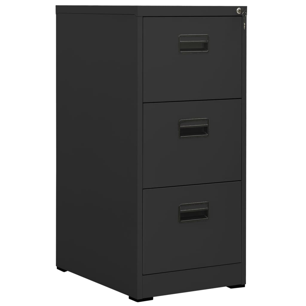 Classeur Anthracite 46x62x102,5 cm Acier - XIOS