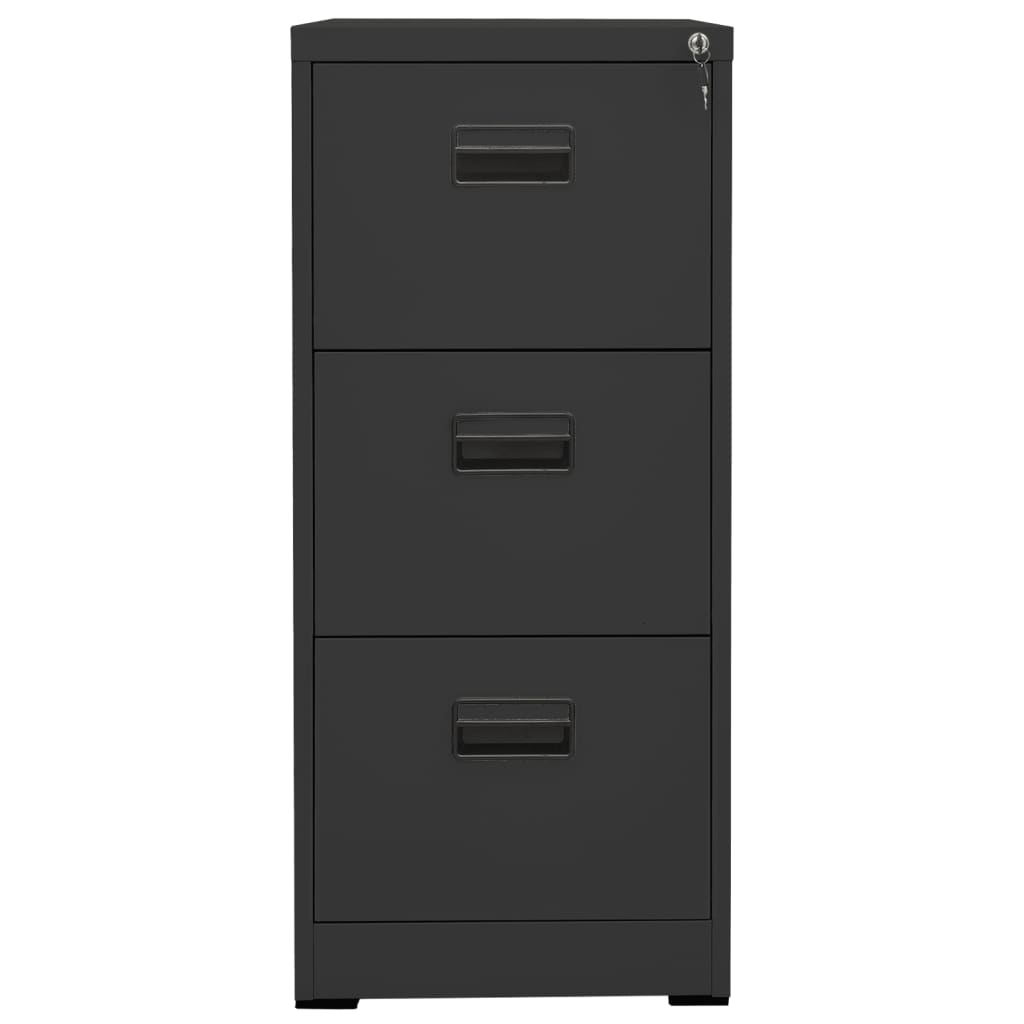 Classeur Anthracite 46x62x102,5 cm Acier - XIOS