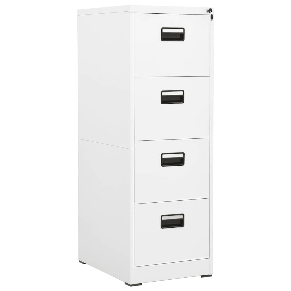 Classeur Blanc 46x62x133 cm Acier - XIOS