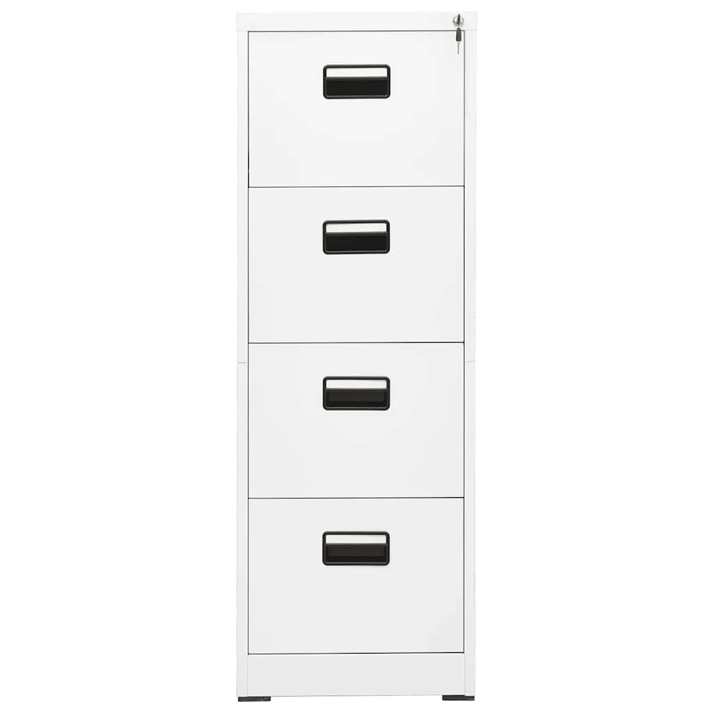 Classeur Blanc 46x62x133 cm Acier - XIOS