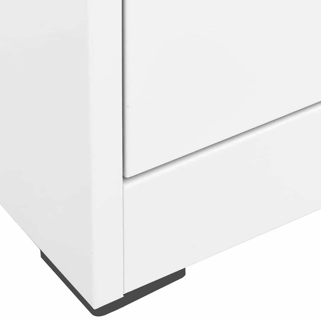 Classeur Blanc 46x62x133 cm Acier - XIOS