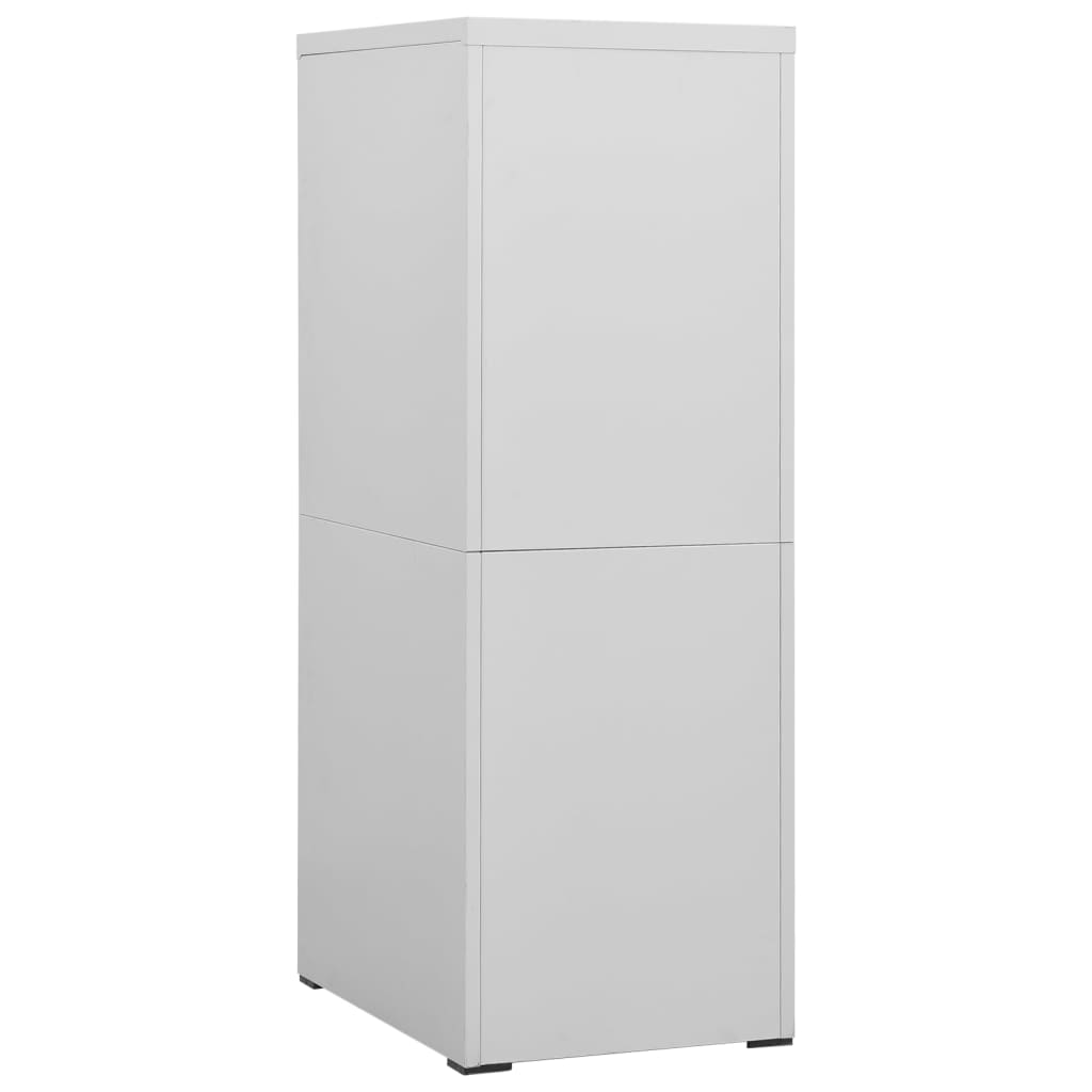 Classeur Gris clair 46x62x133 cm Acier