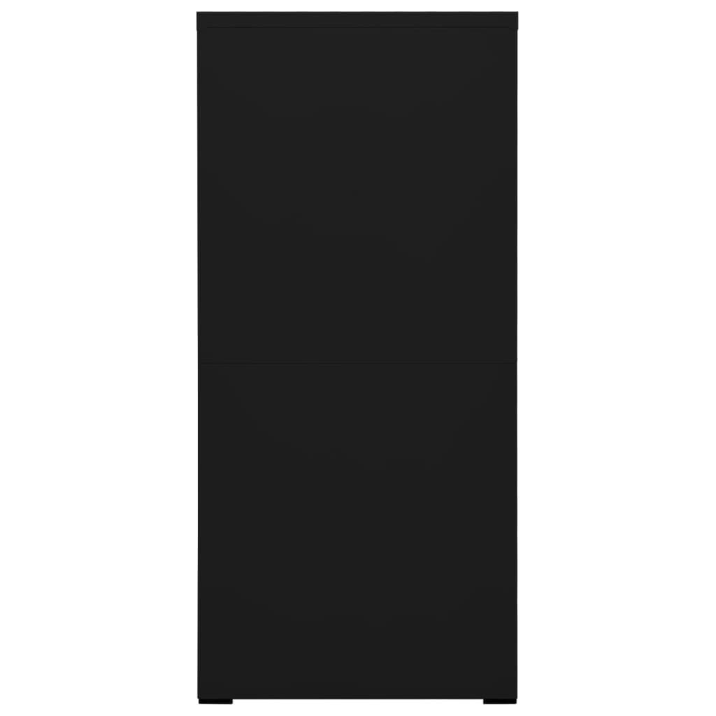Classeur Noir 46x62x133 cm Acier