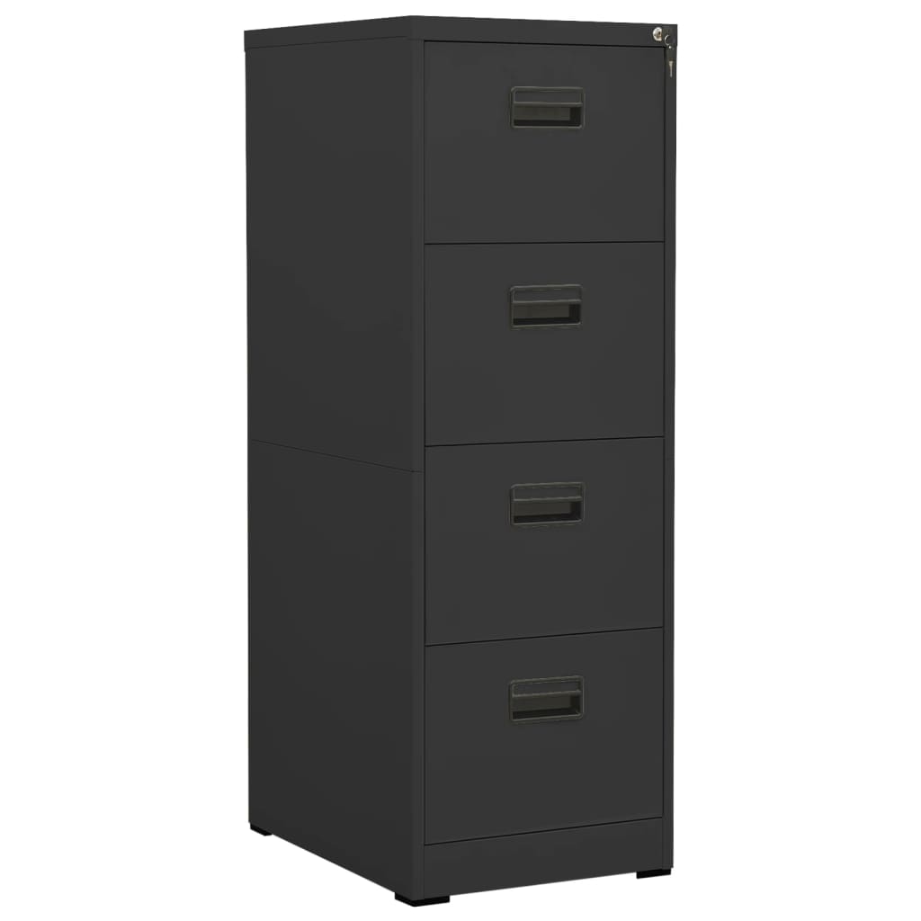 Classeur Anthracite 46x62x133 cm Acier - XIOS