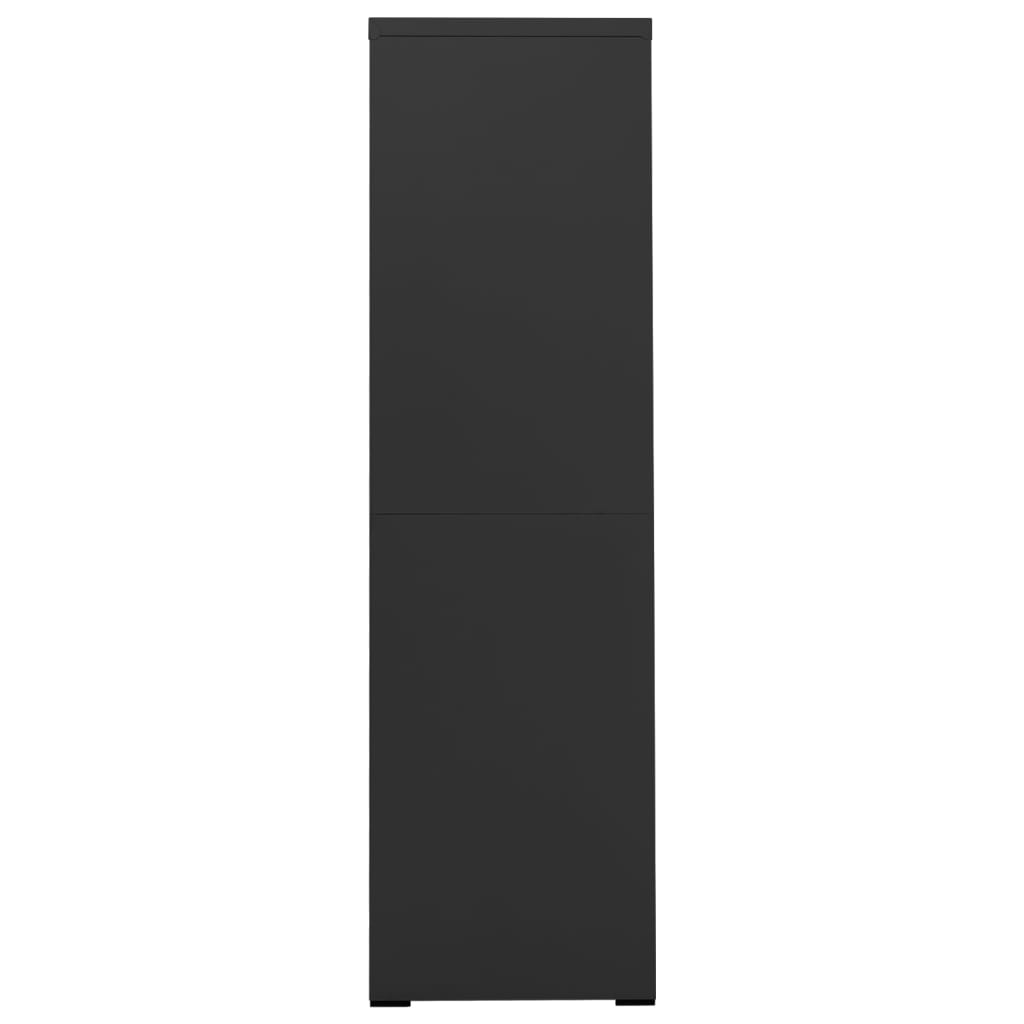 Classeur Anthracite 90x46x164 cm Acier - XIOS