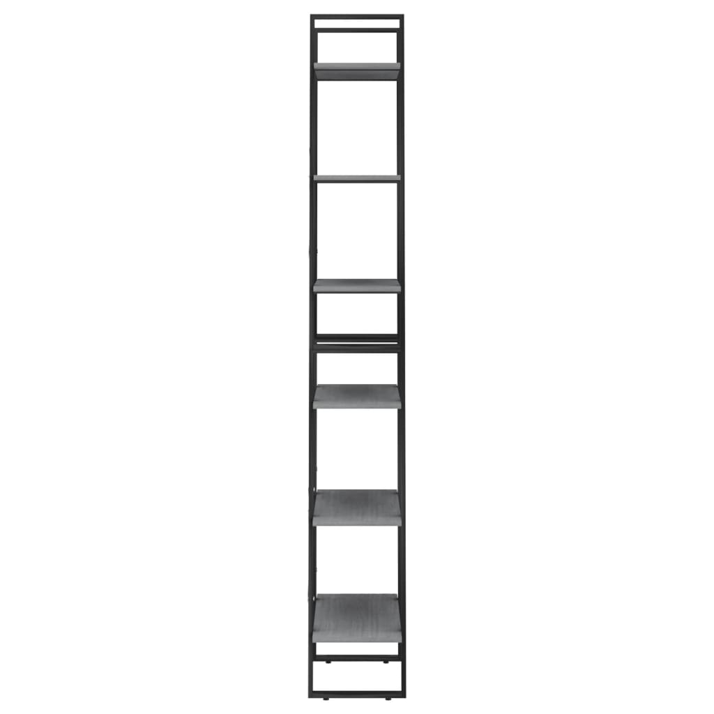 Étagère de rangement Gris 60x30x210 cm Bois de pin massif - XIOS