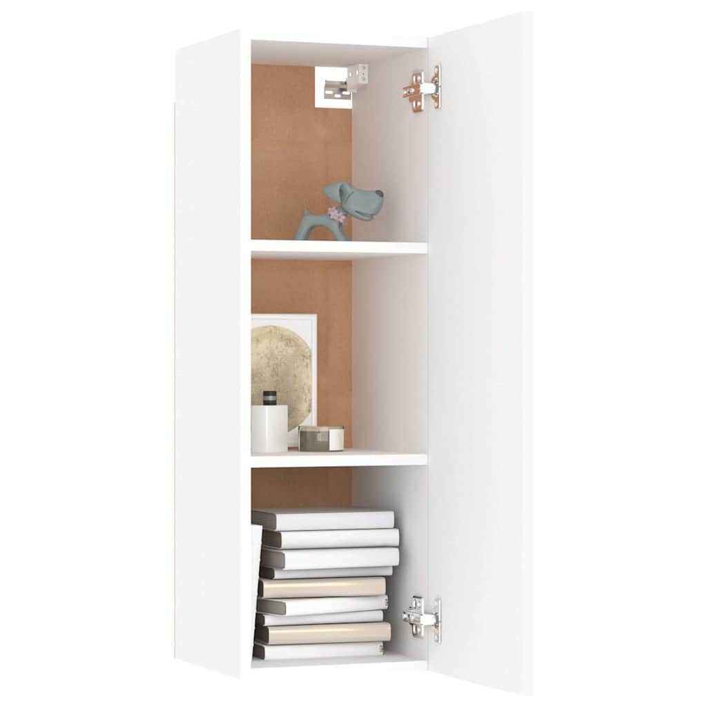 Ensemble de meubles TV 4 pcs Blanc Bois d'ingénierie - XIOS