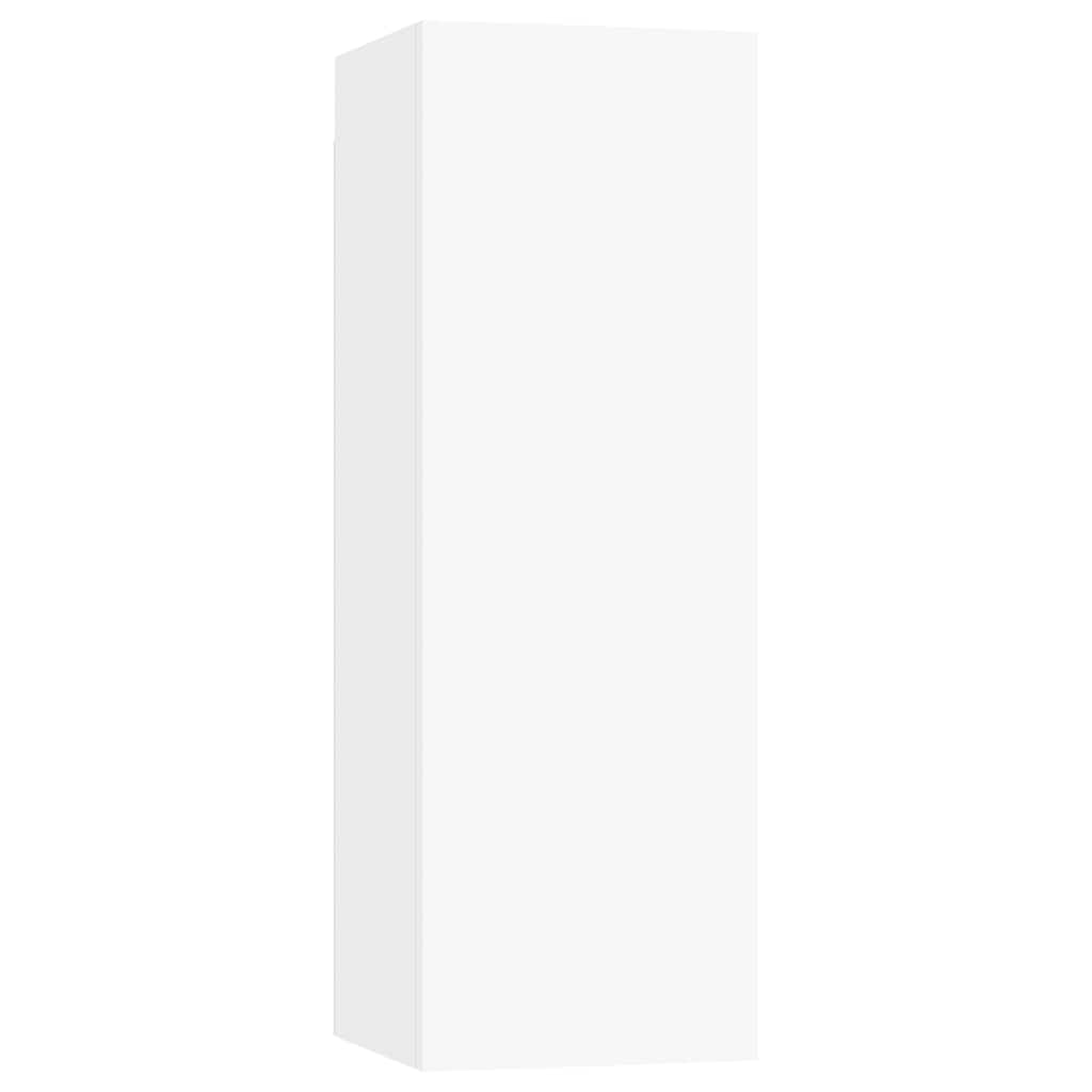 Ensemble de meubles TV 4 pcs Blanc Bois d'ingénierie - XIOS