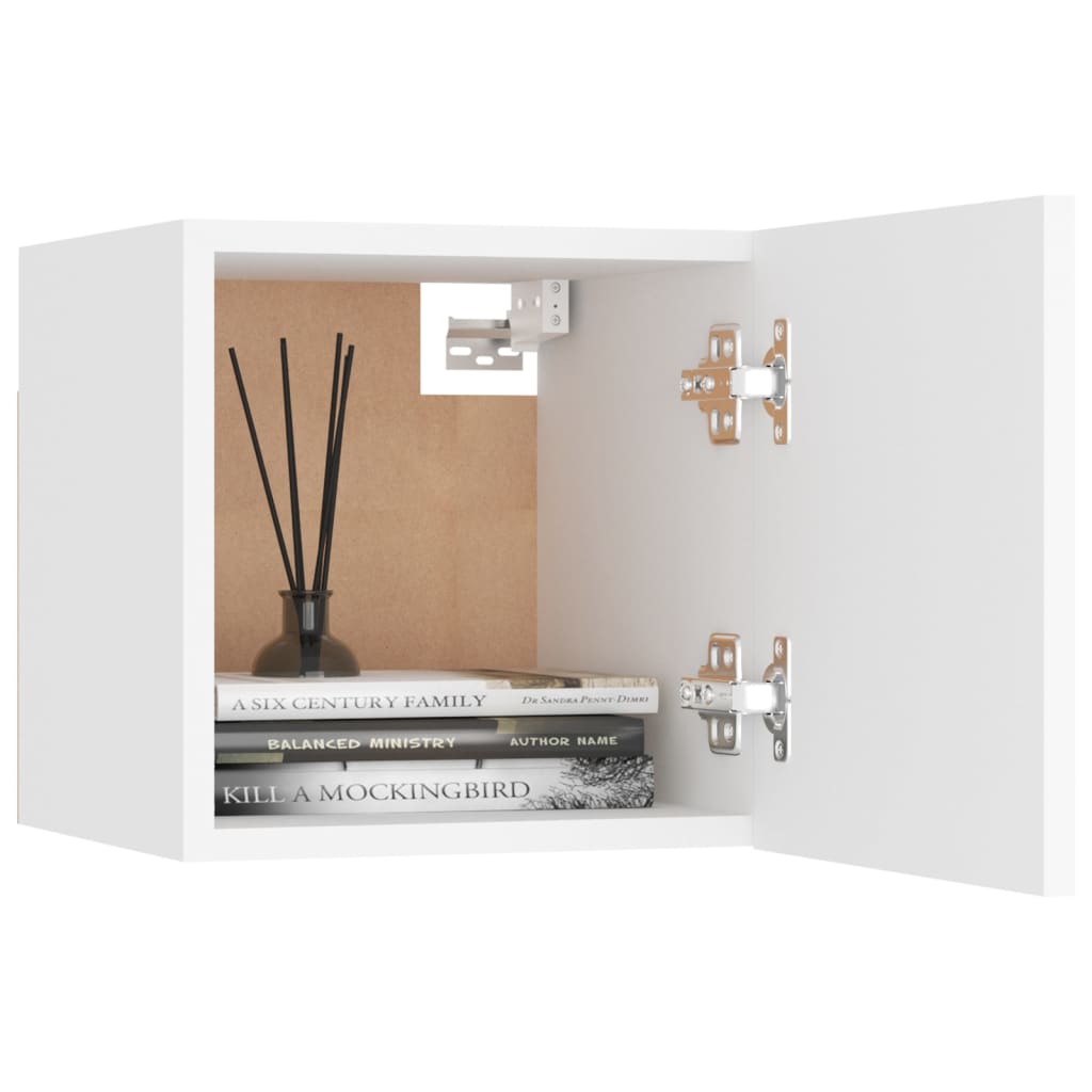 Ensemble de meubles TV 8 pcs Blanc Bois d'ingénierie - XIOS
